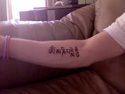 Om mani padme hum is an ancient buddhist mantra. Om Mani Padme Hum Tattoo Cyanogenchloride