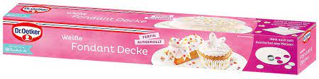 Beste dr decke essen von ihr team der privatpraxis für schönheitschirugie in. Dr Oetker Weisse Fondant Decke 450g