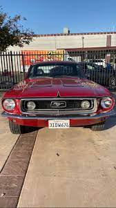 Tonys Car Red Mustang Red Mustang Mustang Old Classic Cars