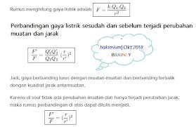 / 150 soal fisika smp / berapa kuat medan sekarang jika besar muatan x dijadikan 5 kali semula dengan jarak dijadikan dua kali semula?. Dua Buah Muatan Listrik Yg Masing Masing 4c Dan 3c Menimbulkan Gaya Listrik Sebesar 8n Jika Jarak Brainly Co Id