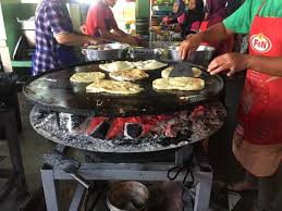 Roti Canai Paling Best Di Roti Canai Kayu Arang Melaka Saji My