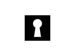 Key Hole Icon T Shirt Design Template Icon Arabic Calligraphy Tattoo