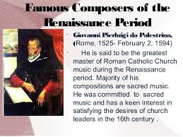The roman catholic church also continued to intertwine music and prayer into nearly every part of its liturgy. Music Lessson 2