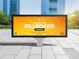 Free Psd Outdoor Expo Billboard Mockup In 2020 Billboard Mockup Graphic Design Collection Mockup