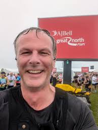 A before and after shot from the Great North Run. Thanks for all your…