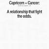 Cancer and capricorn represent the axis of family, genetics and belief questioning. 1
