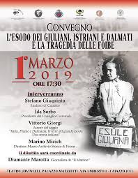 Nel '47 la situazione peggiorò perché le autorità jugoslave, in contrasto con il mandato di occuparsi solo dell'amministrazione. Caiazzo Un Convegno Sulla Tragedia Delle Foibe E L Esodo Istriano Clarus
