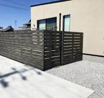 三重県四日市市 目隠しフェンス 極厚樹脂フェンス 人工木 ...