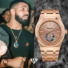 How popular is the name audemar? Drake Audemars Piguet Pink Gold Toubillon Superwatchman Com