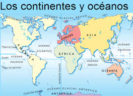 Continentes Y Oceanos Continentes Continentes Y Oceanos Mapa Del Mundo Continentes