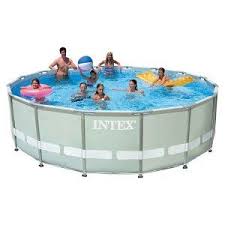 Intex 16 X 48 Ultra Frame Swimming Pool Target Mobile Best Above Ground Pool Pool Cover Pump Swimming Pools