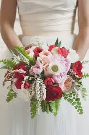 Maybe you would like to learn more about one of these? Romantic Bridal Bouquet In Red Pink And Ivory