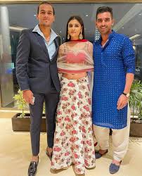He is cricket player from india. Deepak Chahar And Rahul Chahar Pose Cricket Addictor Facebook