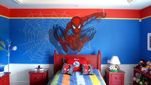 Spiderman wall stickers spider man wall decal 3d wallpaper stickers for bedroom living room home decor wall art marvel wall stickers super hero wall decal $13.99 $ 13. Spiderman Bedroom Decorating Ideas For Kids Youtube