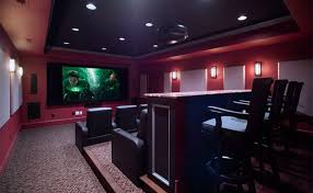 Home theater system wifi speakers. 15 Interesting Media Rooms And Theaters With Bars Home Design Lover