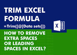 For every cell in the spreadsheet, i want to remove all leading and trailing spaces along with any leading or trailing / or \. Trim Excel Formula How To Remove Extra Spaces Excelsirji