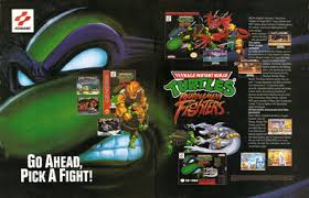 Let's go explore! let's see what's buzzing! Teenage Mutant Ninja Turtles Tournament Fighters Wikipedia