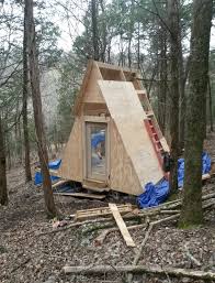 Build a box from 1x6 foot (30cm x 180cm) softwood lumber to form the walls of your cabin. Convertible A Frame Cabin 8 Steps With Pictures Instructables
