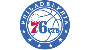 Same as the 1977 primary logo, but with the blue shade made lighter. Philadelphia 76ers Logo Logo Zeichen Emblem Symbol Geschichte Und Bedeutung