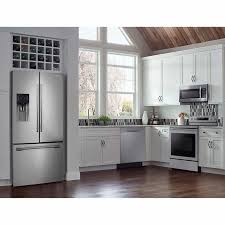 4 Piece Samsung Appliance Set From Costco Black Appliances Kitchen Black Stainless Steel Kitchen Stainless Steel Kitchen Appliances