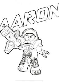 Nexo Knights Aaron Coloring Pages Coloring Pages Lego Coloring Knight