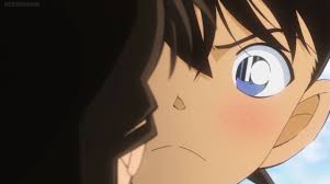 She hadn't even noticed it until now, but he was in bad shape. Love Is Real Shinichi And Ran Getting Ready To Kiss