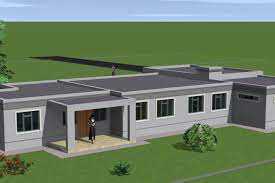 Single Storey Flat Roof House Plans In South Africa Flat Roof House Modern Roof Design Roof Design