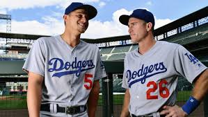 Maybe you would like to learn more about one of these? Kindred Keystones Chase Utley Corey Seager Bridge Generation Gap For Dodgers