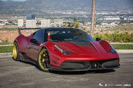 Ferrari 458 Italia With Misha Designs Bodykit Looks Like A Mini Hypercar Carscoops Ferrari 458 Italia Ferrari 458 Ferrari