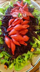 Blattsalat Mit Pink Pasta Und Rote Bete Vegan Rote Bete Salat Vegetarische Rezepte