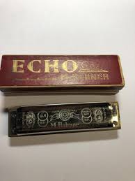 Vintage Echo M Hohner Harmonica Key Of C In 2019 Harmonica