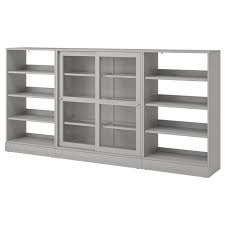 Havsta Aufbewahrung Mit Glasschiebeturen Grau Ikea Osterreich Door Glass Design Sliding Glass Door Ikea
