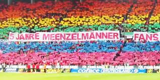 Die farben werden auch wie folgt gedeutet: Video Fans Formen Regenbogenflagge Im Mainzer Stadion Ggg At