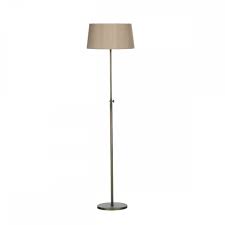Update modern light fixtures with chic lamp shades to tie the room together. Floor Lamp Antique Brass Base Only Gas Tap Detail And Braided Cable