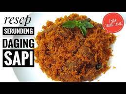 Resep Serundeng Daging Sapi Yang Enak Dan Tahan Lama Youtube Resep Makanan Sehat Daging Sapi Makanan Sehat