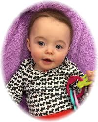 Paisley Jo Bennett, 7 month old daughter of Cody & Jessica Bennett of  Hathaway.