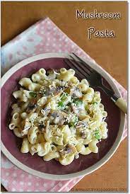 Mushroom Pasta Recipe Creamy Macaroni Pasta Recipes Sharmis Passions Creamy Pasta Recipes Mushroom Recipes Pasta Pasta Recipes