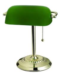 Home design ideas > desk > bankers desk lamp walmart. Cresswell Brass Bankers Lamp With Green Glass Shade Desk Lamp Walmart Canada