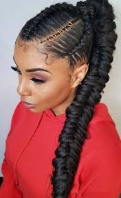 Long Hair Styles For Black Girls New Natural Hairstyles Hair Styles Goddess Braid Styles Stylish Ponytail