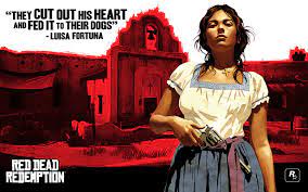 Feel free to use any of these as rdr2 wallpapers! Original Red Dead Redemption Artwork Luisa Fortuna Irish Rockstar Games