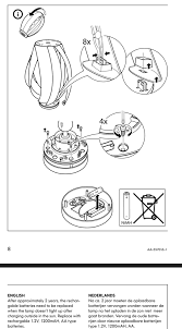Disassembly Instructions For The Ikea Solvinden Wind Solar Powered Outdoor Floor Lamp W Ground Stak Ikea Instructions Outdoor Floor Lamps Instruction