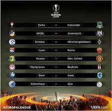 Ce vendredi 26 février 2021 à nyons a eu lieu le tirage au sort des 8ème de finale de l'europa league 2020/21. Europa League Le Tirage Au Sort Des Huitiemes De Finale