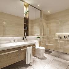 Mahal, kokoh, tapi cepat pecah jika terkena benda keras. 12 Desain Kamar Mandi Minimalis Homify