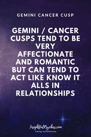 Cancer is the homemaker and the gemini zodiac sign is the thinker. Gemini Cancer Cusp Meaning Compatibility And Personality Cancer Gemini Cusp Gemini Relationship Gemini