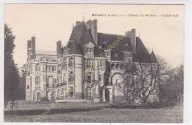 Cpa 37380 Monnaie Chateau Du Mortier Facade Sud Edit Boisselier Facade Indre Et Loire Chateau