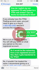 After you log in to easyweb, select the account you want to view, and then select the  direct deposit form (pdf)  link on the right side of the page. Td Bank Starts Offering Customer Service Via Sms In Canada Iphone In Canada Blog