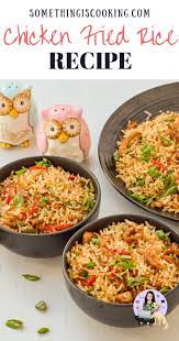 Chicken Fried Rice Easy Lunch Ideas For Busy Days In 2020 Indian Rice Recipes Fried Rice Recipe Fried Rice Recipe Video