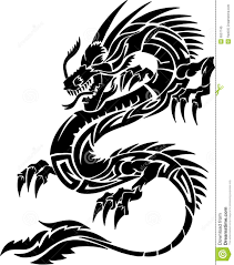 Tribal Tattoo Dragon Download From Over 68 Million High Quality Stock Photos Images Vect Celtic Dragon Tattoos Tribal Dragon Tattoos Dragon Tattoos For Men