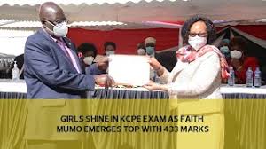 In this year's results, the top student is who mumo faith managed to gather 433 marks out of the possible 500 marks. 0xguhyhzhtzigm