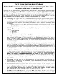 Planning student, you have two. Year 10 Director Study Essay General Feedback